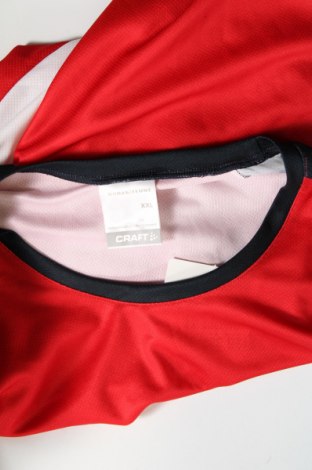 Γυναικείο t-shirt Craft, Μέγεθος XXL, Χρώμα Κόκκινο, Τιμή 12,37 €