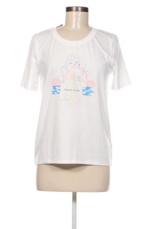 Γυναικείο t-shirt Cyrillus, Μέγεθος M, Χρώμα Λευκό, Τιμή 5,68 €