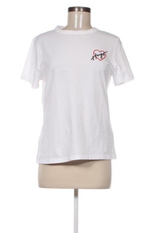 Damski T-shirt Hugo Boss, Rozmiar XL, Kolor Biały, Cena 286,91 zł
