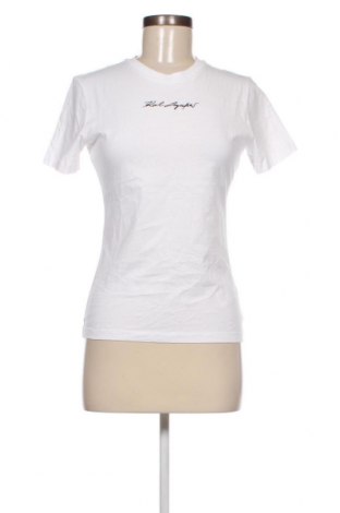 Damen T-Shirt Karl Lagerfeld, Größe L, Farbe Weiß, Preis 60,31 €