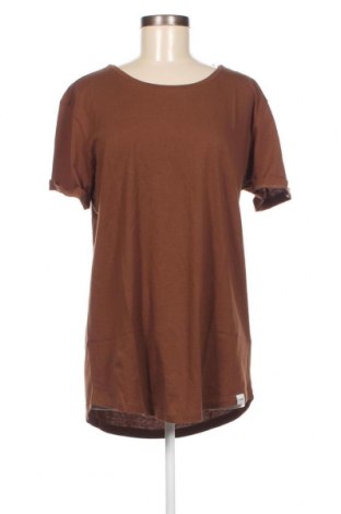 Damen T-Shirt Lee, Größe L, Farbe Braun, Preis 18,54 €