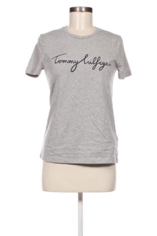 Дамска тениска Tommy Hilfiger, Размер S, Цвят Сив, Цена 36,04 лв.