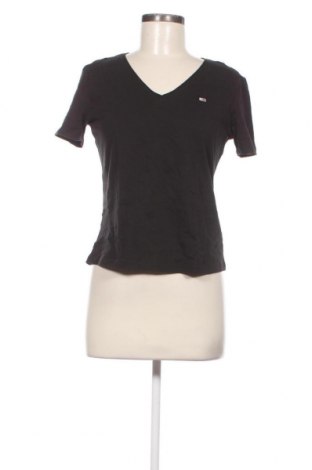 Дамска тениска Tommy Jeans, Размер S, Цвят Черен, Цена 19,04 лв.