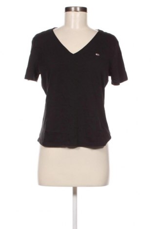 Γυναικείο t-shirt Tommy Jeans, Μέγεθος M, Χρώμα Μαύρο, Τιμή 14,72 €