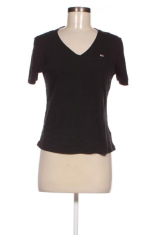 Γυναικείο t-shirt Tommy Jeans, Μέγεθος M, Χρώμα Μαύρο, Τιμή 42,06 €