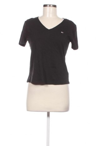 Γυναικείο t-shirt Tommy Jeans, Μέγεθος S, Χρώμα Μαύρο, Τιμή 11,78 €
