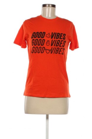 Γυναικείο t-shirt Undiz, Μέγεθος S, Χρώμα Κόκκινο, Τιμή 4,59 €