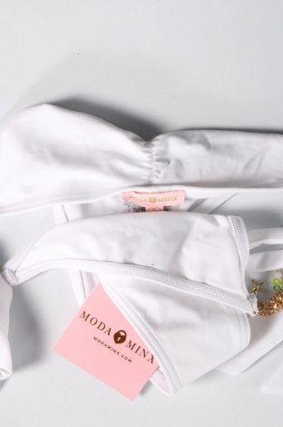 Damen-Badeanzug Moda Minx, Größe M, Farbe Weiß, Preis 3,56 €