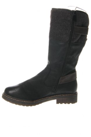 Γυναικείες μπότες Venturini, Μέγεθος 39, Χρώμα Μαύρο, Τιμή 35,88 €