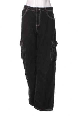 Damen Jeans Bershka, Größe L, Farbe Schwarz, Preis 9,08 €