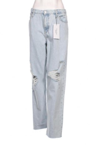 Női farmernadrág Calvin Klein Jeans, Méret L, Szín Kék, Ár 28 753 Ft