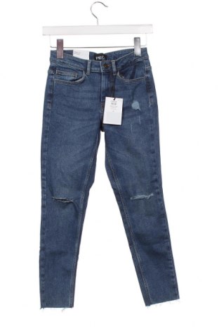 Dámske džínsy  Pieces, Veľkosť XS, Farba Modrá, Cena  9,46 €