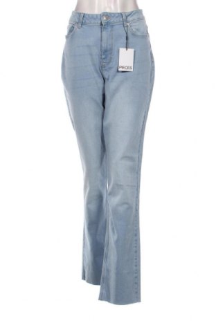 Damen Jeans Pieces, Größe L, Farbe Blau, Preis 14,72 €