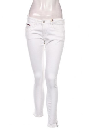 Дамски дънки Tommy Jeans, Размер M, Цвят Бял, Цена 66,85 лв.