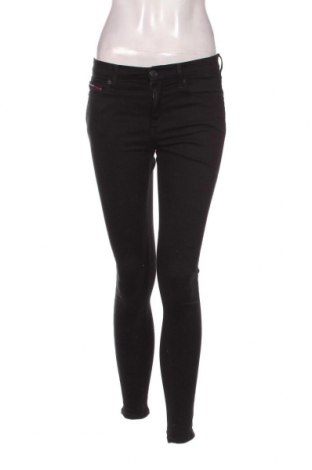 Дамски дънки Tommy Jeans, Размер S, Цвят Черен, Цена 66,85 лв.