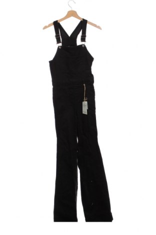 Salopetă jeans de femei Pull&Bear, Mărime S, Culoare Negru, Preț 50,99 Lei