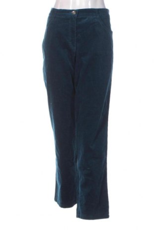 Pantaloni de velvet de femei Brax, Mărime L, Culoare Albastru, Preț 24,18 Lei