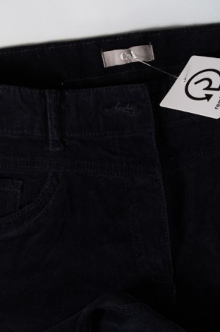 Pantaloni de velvet de femei C&A, Mărime M, Culoare Albastru, Preț 19,08 Lei