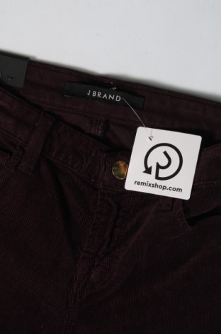 Pantaloni de velvet de femei J Brand, Mărime XS, Culoare Roșu, Preț 31,41 Lei