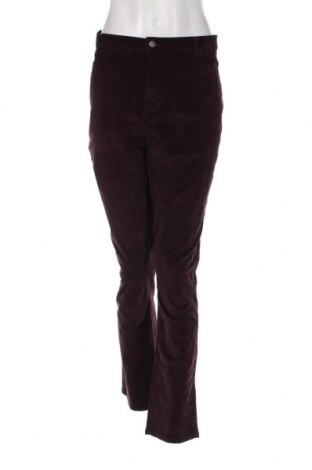 Γυναικείο κοτλέ παντελόνι LC Waikiki, Μέγεθος XXL, Χρώμα Βιολετί, Τιμή 5,74 €