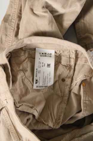 Γυναικείο κοτλέ παντελόνι Mac, Μέγεθος S, Χρώμα  Μπέζ, Τιμή 4,55 €