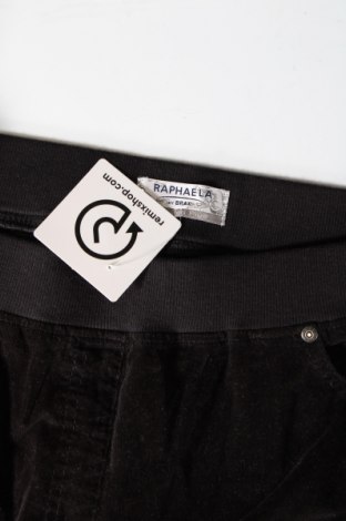 Pantaloni de velvet de femei Raphaela By Brax, Mărime L, Culoare Negru, Preț 24,18 Lei