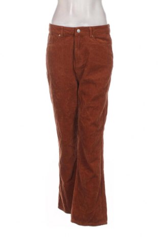 Pantaloni de velvet de femei SHEIN, Mărime L, Culoare Maro, Preț 19,08 Lei