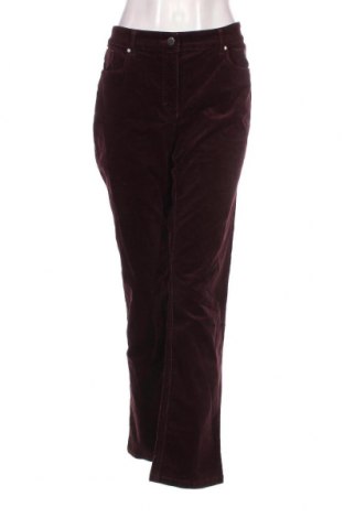 Γυναικείο κοτλέ παντελόνι Zerres, Μέγεθος XL, Χρώμα Κόκκινο, Τιμή 4,84 €