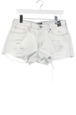 Pantaloni scurți de femei Abercrombie & Fitch, Mărime M, Culoare Albastru, Preț 100,66 Lei