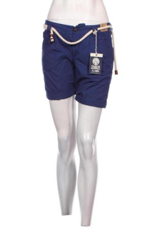 Γυναικείο κοντό παντελόνι Franklin & Marshall, Μέγεθος M, Χρώμα Μπλέ, Τιμή 15,77 €
