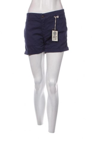 Γυναικείο κοντό παντελόνι Franklin & Marshall, Μέγεθος L, Χρώμα Μπλέ, Τιμή 21,03 €