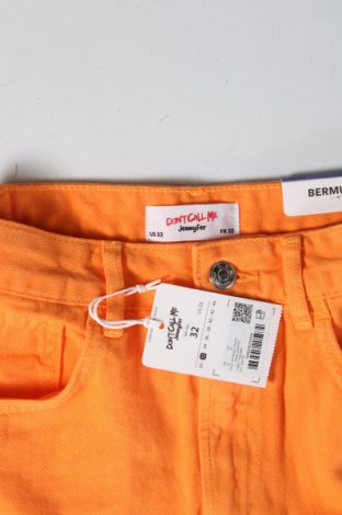 Γυναικείο κοντό παντελόνι Jennyfer, Μέγεθος XXS, Χρώμα Πορτοκαλί, Τιμή 15,98 €