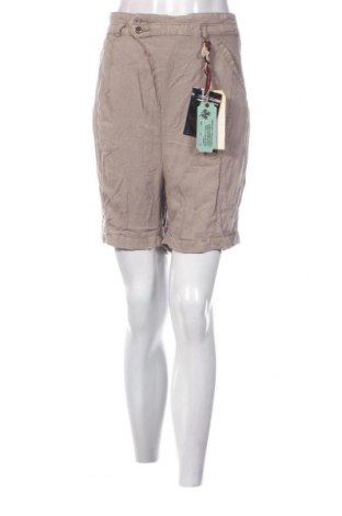 Γυναικείο κοντό παντελόνι Khujo, Μέγεθος XL, Χρώμα Καφέ, Τιμή 15,77 €