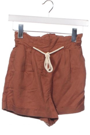 Дамски къс панталон Sinsay, Размер XXS, Цвят Кафяв, Цена 19,00 лв.