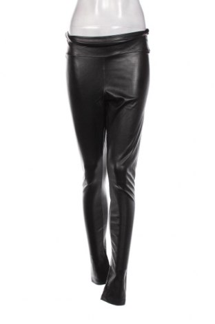Női bőr hatású leggings, Méret M, Szín Fekete, Ár 1 563 Ft