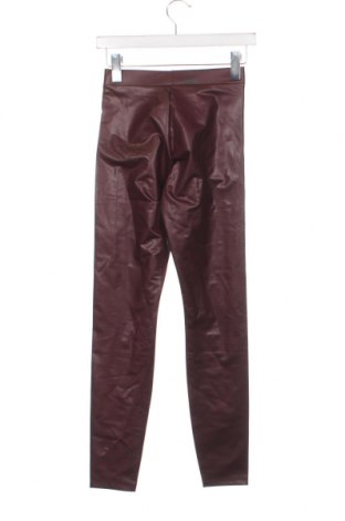 Női bőr hatású leggings Pieces, Méret S, Szín Piros, Ár 4 482 Ft