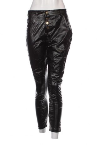 Γυναικείο παντελόνι δερμάτινο, Μέγεθος M, Χρώμα Μαύρο, Τιμή 3,77 €