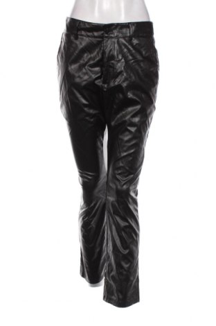 Γυναικείο παντελόνι δερμάτινο SHEIN, Μέγεθος M, Χρώμα Μαύρο, Τιμή 3,59 €
