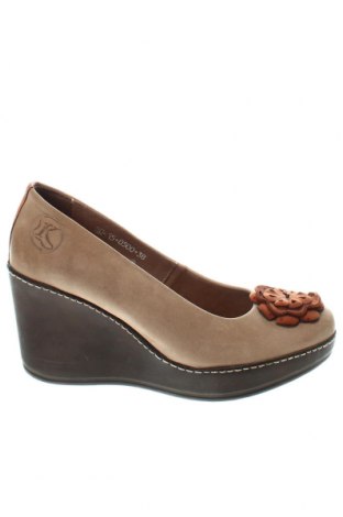 Γυναικεία παπούτσια Karina, Μέγεθος 38, Χρώμα  Μπέζ, Τιμή 33,34 €