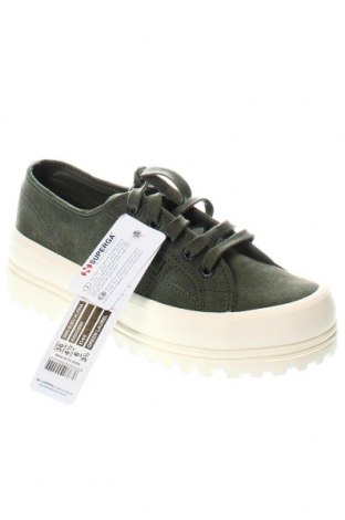Γυναικεία παπούτσια Superga, Μέγεθος 36, Χρώμα Πράσινο, Τιμή 97,94 €