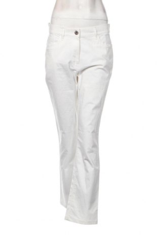 Дамски панталон Atelier GARDEUR, Размер M, Цвят Бял, Цена 23,36 лв.