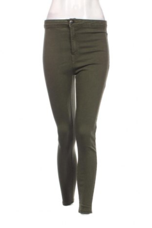 Pantaloni de femei Bershka, Mărime M, Culoare Verde, Preț 14,80 Lei