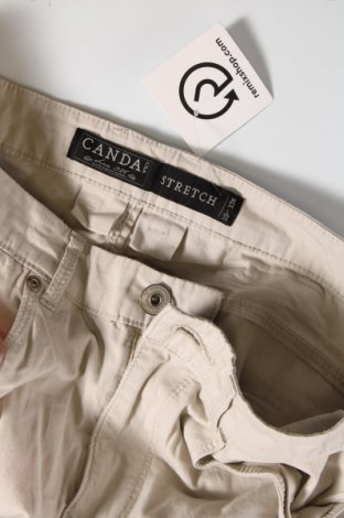 Γυναικείο παντελόνι Canda, Μέγεθος XL, Χρώμα  Μπέζ, Τιμή 6,46 €