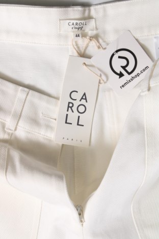 Γυναικείο παντελόνι Caroll, Μέγεθος XL, Χρώμα Λευκό, Τιμή 75,26 €