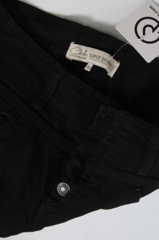 Γυναικείο παντελόνι Clockhouse, Μέγεθος XS, Χρώμα Μαύρο, Τιμή 6,10 €