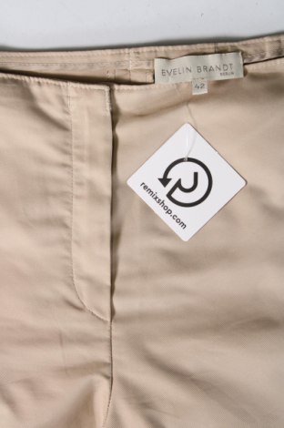 Дамски панталон Evelin Brandt, Размер L, Цвят Бежов, Цена 21,63 лв.