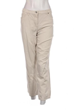 Дамски панталон Gerry Weber, Размер XL, Цвят Бежов, Цена 26,55 лв.