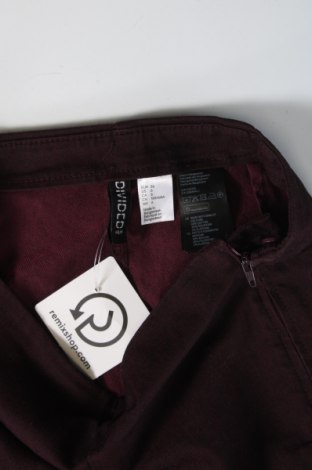 Pantaloni de femei H&M Divided, Mărime S, Culoare Roșu, Preț 14,80 Lei