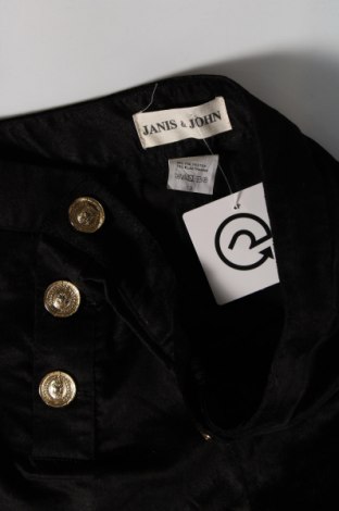 Γυναικείο παντελόνι Janis & John, Μέγεθος S, Χρώμα Μαύρο, Τιμή 3,90 €