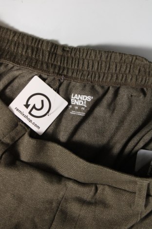 Дамски панталон Land's End, Размер L, Цвят Зелен, Цена 7,54 лв.